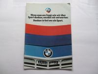 BMW - Prospekt - Das Motorsport-Konzept Bayern - Kelheim Vorschau