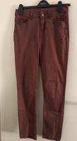Jeans von Pieces mauve / weinrot Bayern - Kulmbach Vorschau