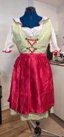 Dirndl in Grün Weiß mit Pink von Gaudi Trachten in Gr. 38 NEU Baden-Württemberg - Creglingen Vorschau