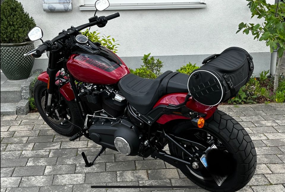 Fat Bob 114 mit jekill in Iffezheim