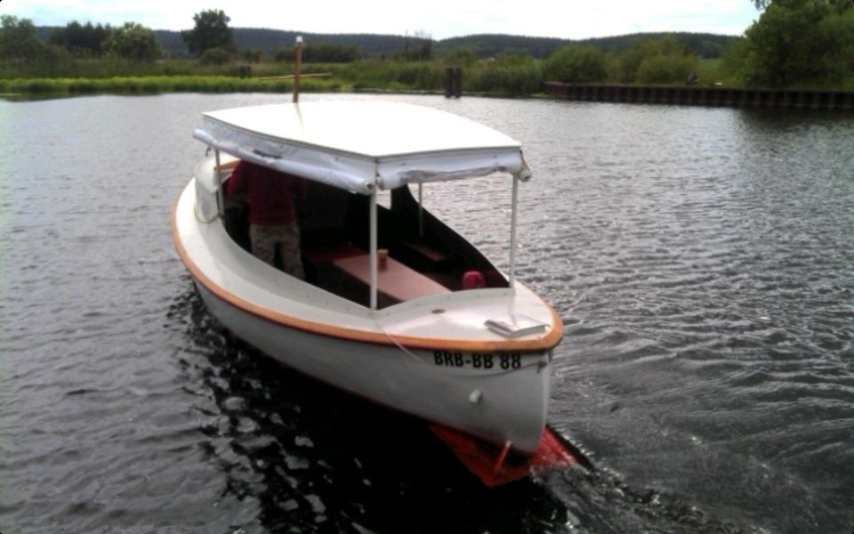 Marie Luise Kajütboot Oldtimer Tuckerboot Diesel Motorboot Tausch in Premnitz