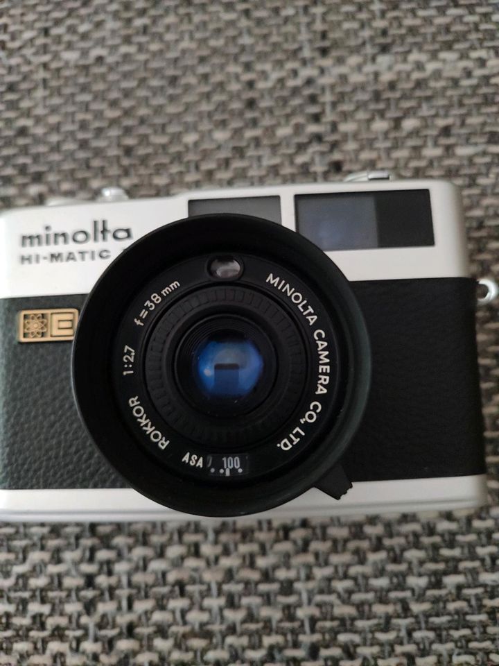 MINOLTA HI-MATIC F 1:2.7 f=38mm KOMPAKTKAMERA in Saarbrücken