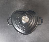 ‼️Neu unbenutzt: Le Creuset Herz Topf/ Bräter 21cm. Schwarz Nordrhein-Westfalen - Kranenburg Vorschau