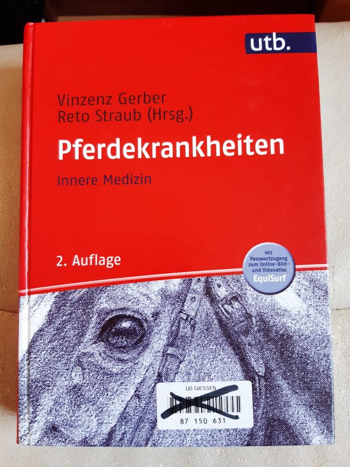 Pferdekrankheiten - Innere Medizin, 2. Auflage, Tiermedizin in Gießen