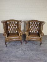 H664 Chesterfield Sessel Leder diverse Farben inkl. Transport Berlin - Mitte Vorschau