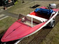 Sportboot Motorboot Angelboot Boss 400x150cm Boot mit Fahrverdeck Brandenburg - Kloster Lehnin Vorschau