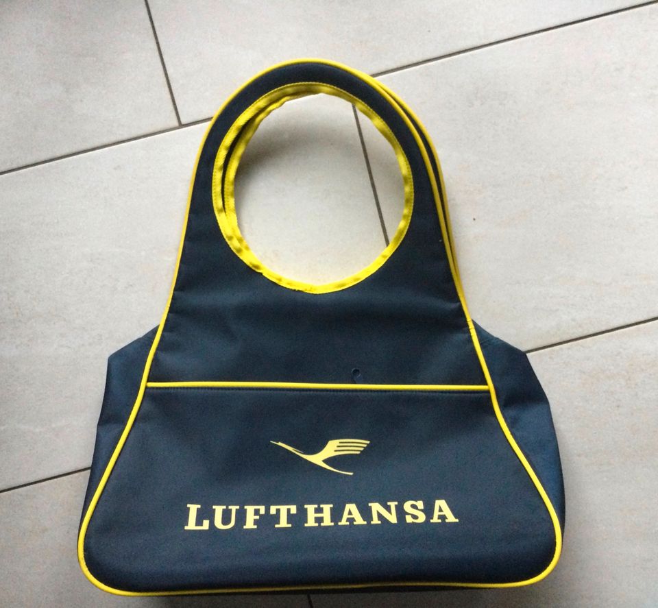 Neuwertige Lufthansa Tasche 50er Jahre Style, nie benutzt in Handorf