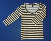 Shirt beige-braun-gestreift von H&M , Gr. S Nordrhein-Westfalen - Düren Vorschau