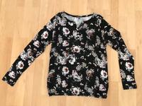 Wie neu! Street One Bluse schwarz/geblümt mit Straß, Größe 36 (S) Baden-Württemberg - Wiernsheim Vorschau