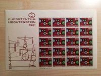 Briefmarken Liechtenstein Kleinbogen postfrisch Mi.nr.414 Baden-Württemberg - Göppingen Vorschau