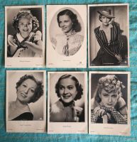 Alte Postkarten, Schauspielerinnen, Temple,Weissner, Finkenzeller Berlin - Marienfelde Vorschau
