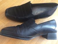 schwarze Halbschuhe, Gr. 40, Semler, echt Leder Thüringen - Erfurt Vorschau