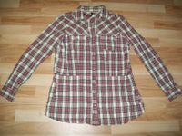 Bluse,Langarm,Rot/Schwarz/Beige,kariert,Gr. 38  (Nr. 450) Sachsen-Anhalt - Naumburg (Saale) Vorschau