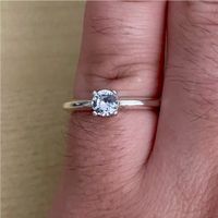 NEU Damen Ring Verlobungsring Engagement Antrag 925er 925 Silber Köln - Porz Vorschau