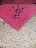 Krabbeldecke Decke Kuschel Baby Teddy 90x70 rosa weich Plüsch Bayern - Fürstenfeldbruck Vorschau