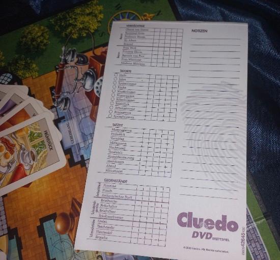 Cluedo DVD Brettspiel von Parker vollständig fast wie neu in Dresden