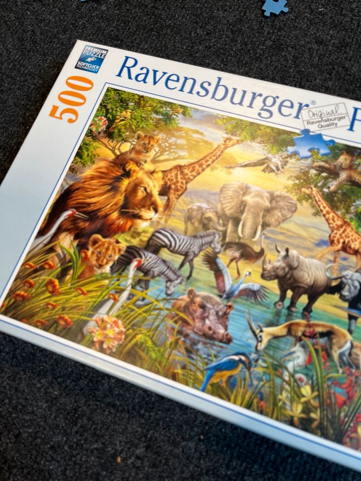 Ravensburger Puzzle 500 Teile, Am Wasserloch in Passau