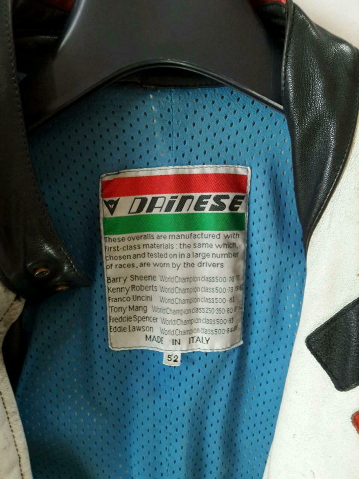 Motorrad Lederkombi Dainese Gr. 50/52 in Gosheim