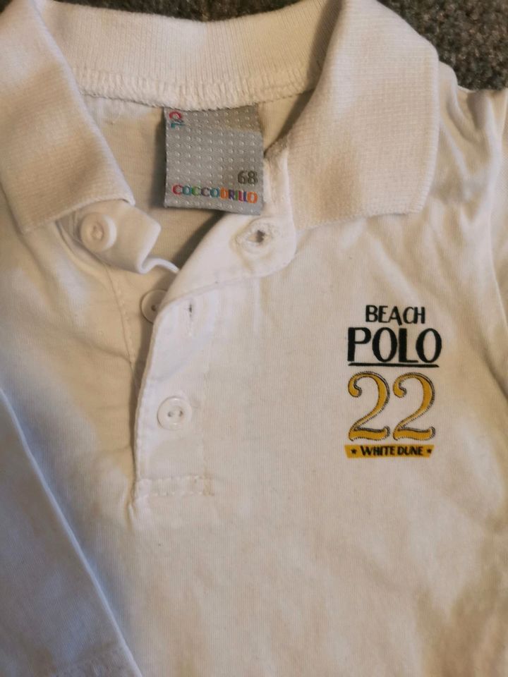 Jungen Set Gr. 68, Polo Body, Hosen, festlich Taufe Hochzeit in Schloß Holte-Stukenbrock