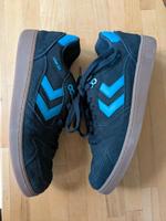 Hummel Sneaker Blau Wildleder Liga GK 44 Handballschuhe Turnschuh Hessen - Wiesbaden Vorschau