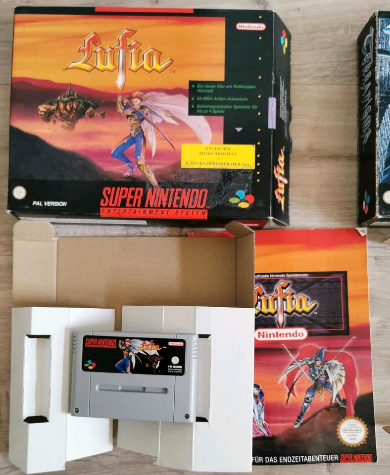 SNES Lufia komplett (inkl. Spieleberater und BigBox) in Essen