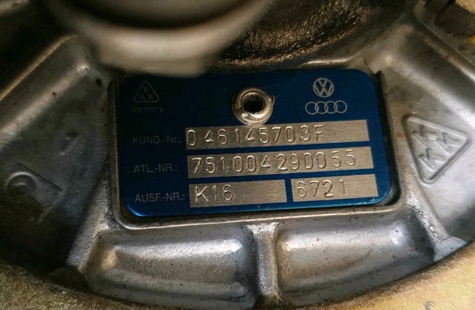 NOS. Orig. VW / KKK Turbolader VW T4 1,9 TD 046145703F in Einbeck