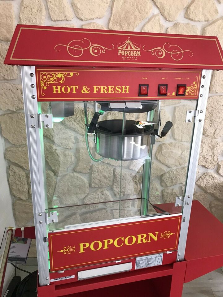 Popcornmaschine mieten Popcorn Maschine leihen Geburtstag Event in Sinn