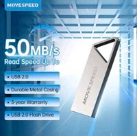 Movie Speed USB Stick 2.0, 64 GB, Silber, NEU Bayern - Mindelheim Vorschau