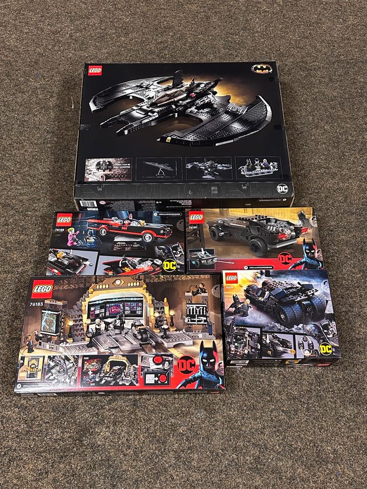 Lego DC Batman Sammlung 76161, 76188, 76183, 76181, 76239 NEU OVP in Mering