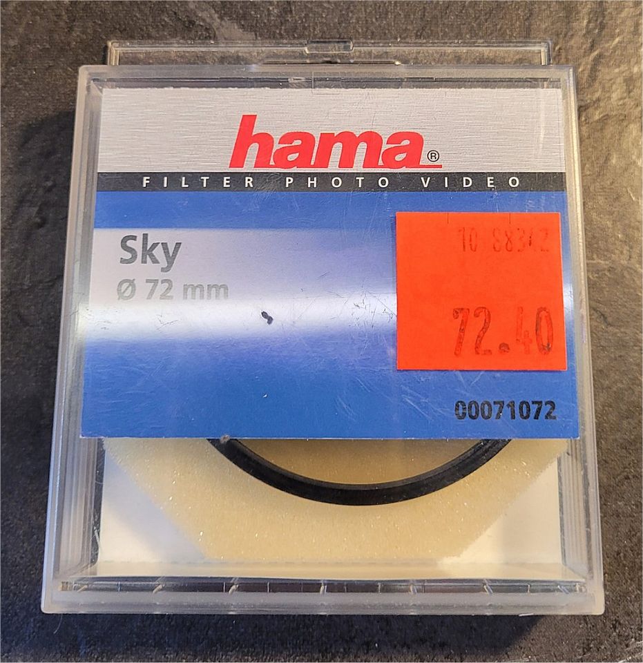 Original HAMA SKY-FILTER, Nagelneu, 72mm in Duderstadt