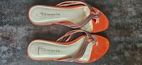 Elegante Zehen-Trenner  (Sandalen/Flip-Flops) gold-metallic-bunt Bayern - Aschaffenburg Vorschau