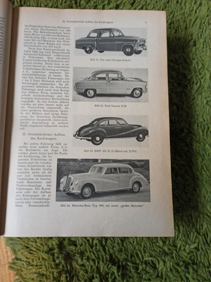 Trzebiatowsky Die Kraftfahrzeuge und Ihre Instandhaltung 1952 in Göttingen