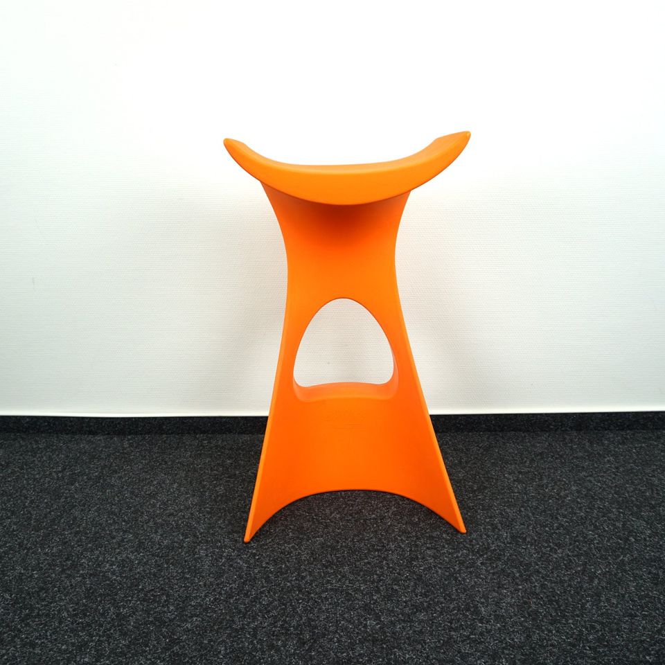Slide Design Koncord Barhocker | Orange | Sitzhöhe ca. 70 cm in Mehringen