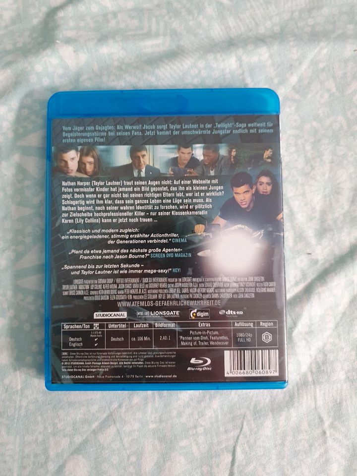 ATEMLOS GEFÄHRLICHE WAHRHEIT    BLU-RAY in Berlin