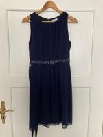marineblaues kurzes Kleid Leipzig - Reudnitz-Thonberg Vorschau