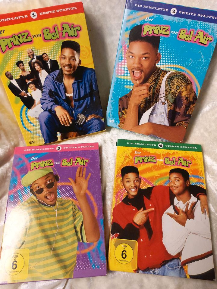 Der Prinz von Bel-Air Staffel 1-4 DVD