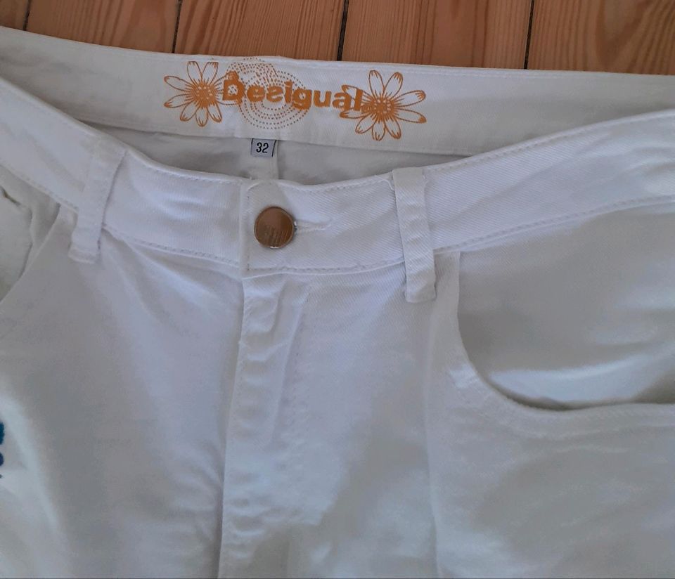 Desigual Hose 3/4, Größe 32, Damen in Moosburg a.d. Isar