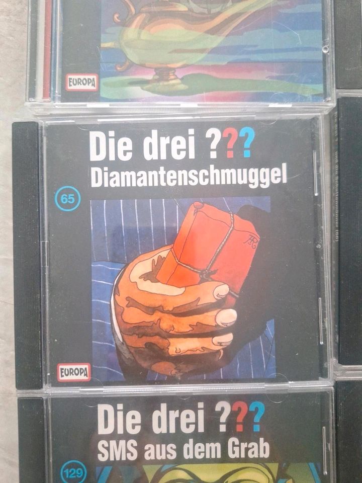 6 Cd's Die drei Fragezeichen ??? Hörspiel in Magdeburg