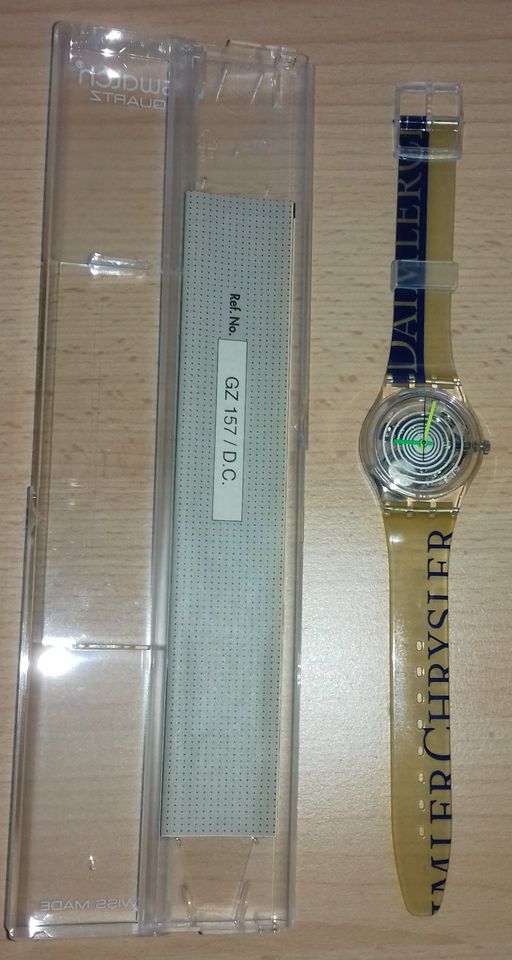 Swatch GZ 157 Daimler Chrysler v. 1998 in Mettmann