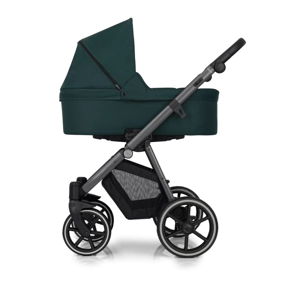 My Junior NOAX² - 2in1 Kinderwagen-Set - Parkside Green - inkl. Babywanne + Sportsitz + Zubehör - NEU in Fulda