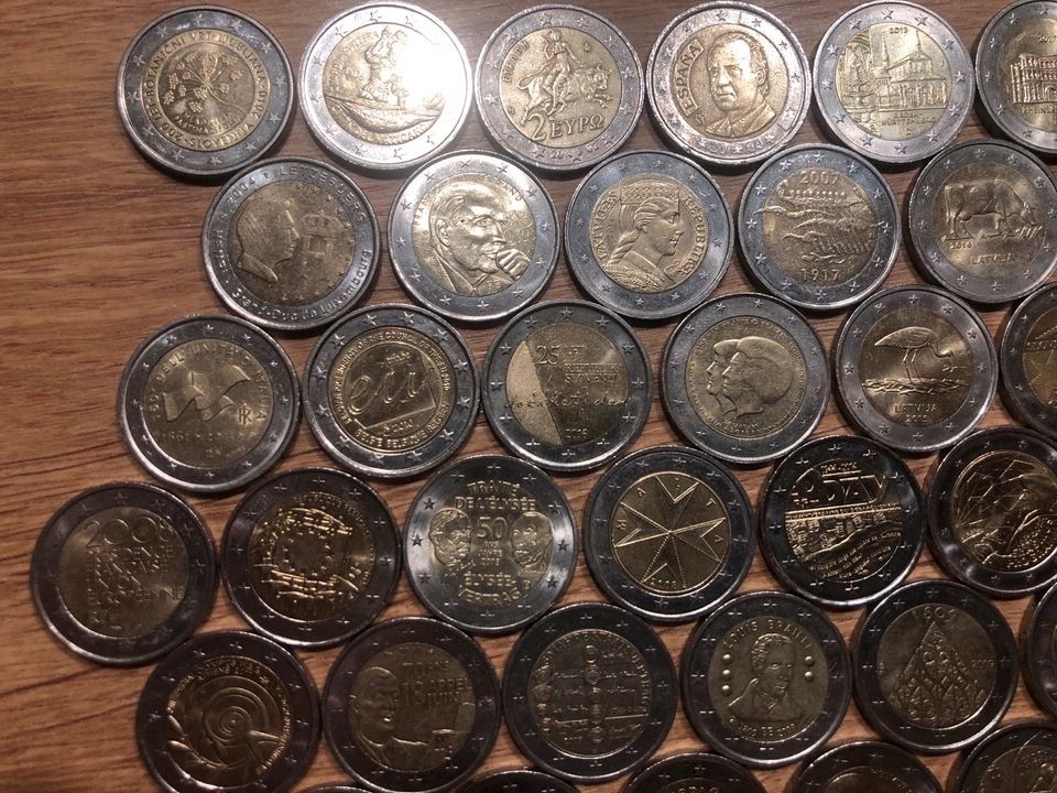 Euro Münzen in Hasenmoor