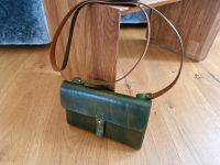 Vintage Damen Leder Handtasche grün neuwertig München - Allach-Untermenzing Vorschau