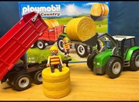 Playmobil 6139 Traktor Bulldog mit Anhänger und Strohballen Bauer Bayern - Neunkirchen a. Brand Vorschau