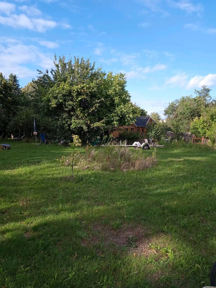 Biete Garten zur Mitbenutzung für Familie in Melchow
