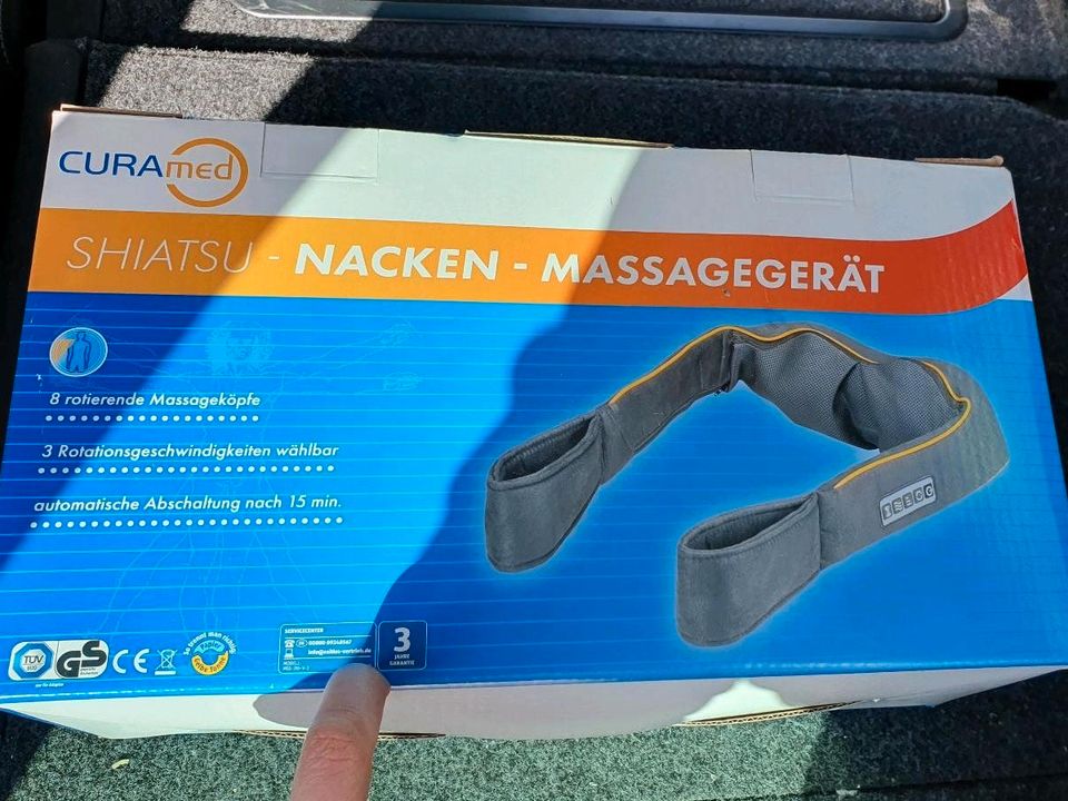 Cura-Med Shiatsu Nacken-Massagegerät von Aldi - neuwertig in Duisburg -  Friemersheim | eBay Kleinanzeigen ist jetzt Kleinanzeigen