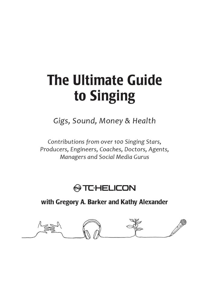 Buch - The Ultimate Guide To Singing - TC HELICON in Neumünster