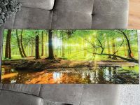 Glasbild „Wald mit Bach“ Nordrhein-Westfalen - Mönchengladbach Vorschau