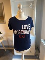 Love Moschino Pailletten T Shirt SKI S 36 38 blau Top Bayern - Alzenau Vorschau