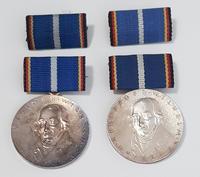 2x DDR Hufeland-Medaille in Silber, Material Bronze versilbert, b Bayern - Lindau Vorschau