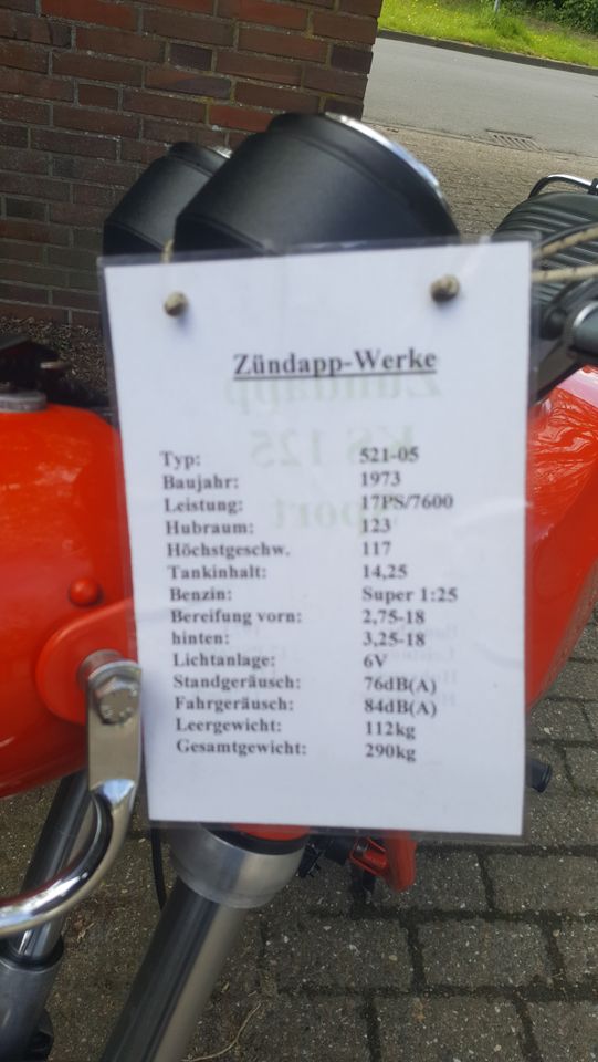 zündapp ks 125 sport in Wilhelmshaven